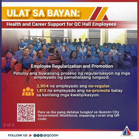 QC residents thankful for regularization of city hall workers.